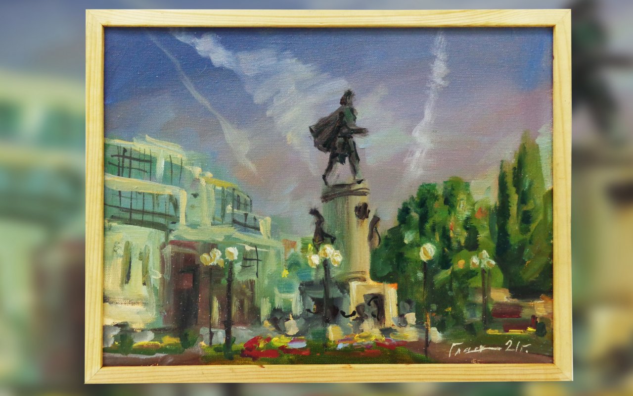 Памятник Петру I 2021 г