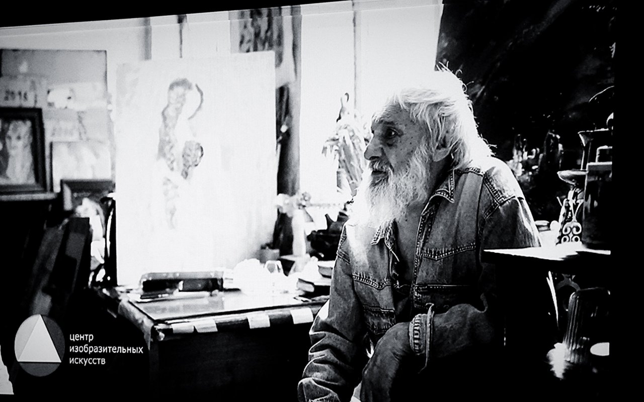 Премьера документального фильма «Разговор по душам в мастерской живописи Евгения Сальникова.»